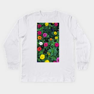 Floral Pattern 11 Kids Long Sleeve T-Shirt